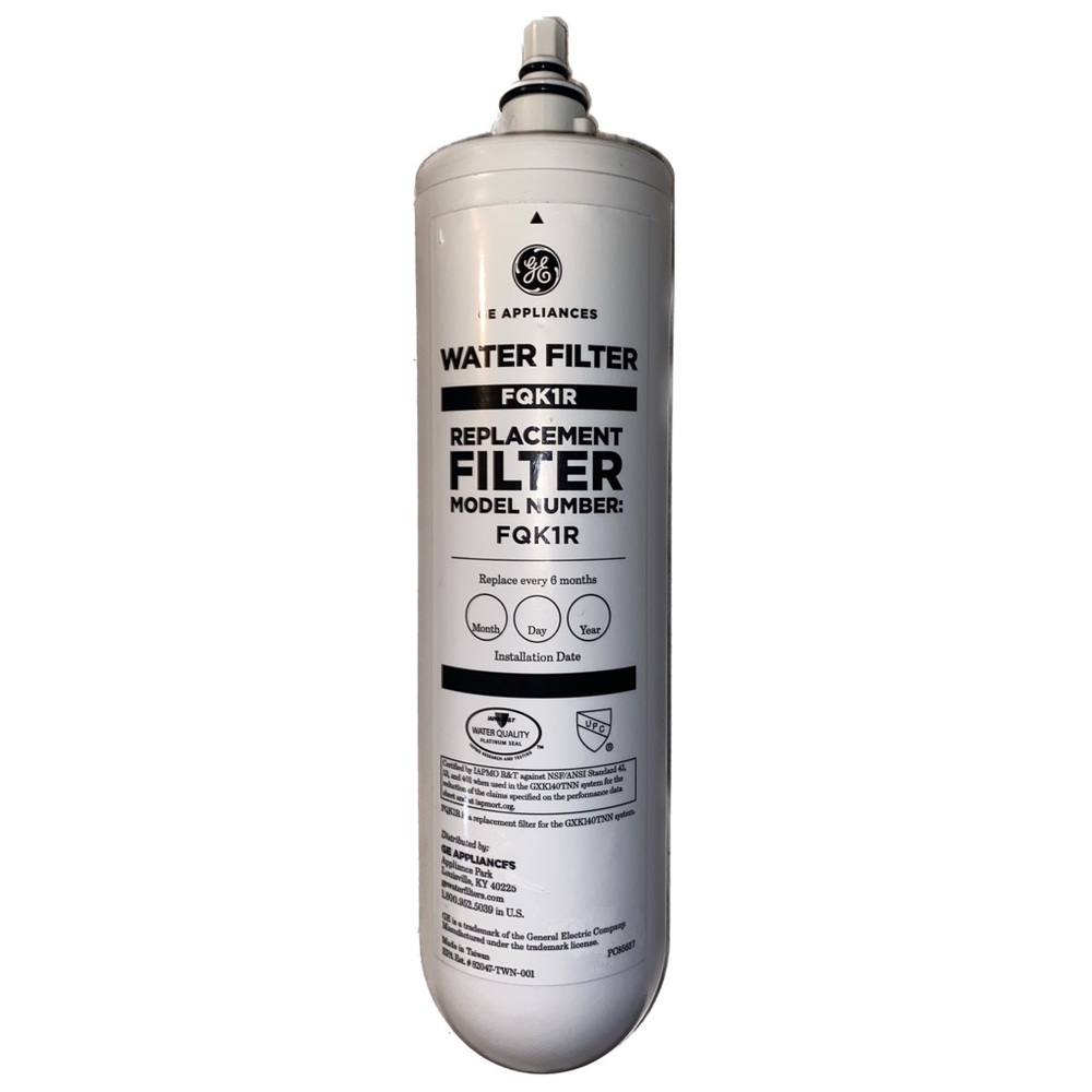 GE Appliances Replacement Under Sink Water Filter FQK1R for GXK140TNN/GXULQK